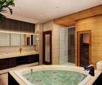 泰禾红御400平港式风格装修案例