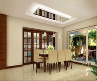 泰禾红御400平港式风格装修案例