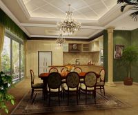 自在香山350平中式风格装修案例