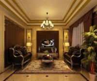 旭辉御锦中叠户型欧式风格装修案例