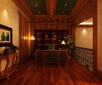 金隅澜湾480平美式风格装修案例