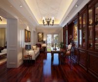 金隅澜湾560平新美式风格装修案例