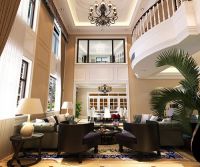 金隅澜湾560平新美式风格装修案例