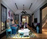 龙湖好望山390平美式风格装修案例