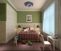 龙湖好望山390平美式风格装修案例