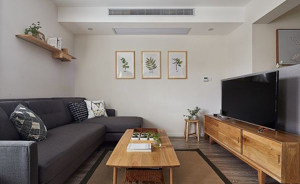 现代简约日式风格客厅设计