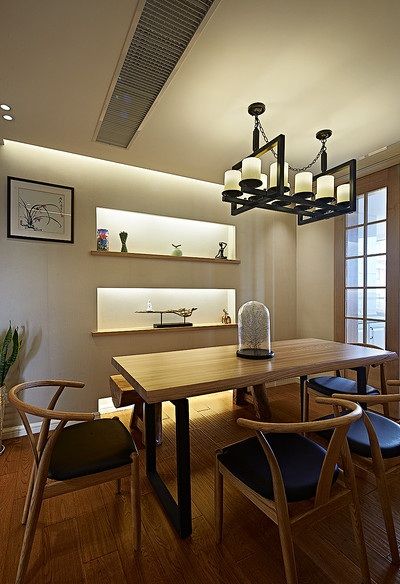 现代素雅原木禅风餐厅设计