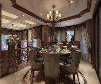 北京御墅500平美式风格装修案例