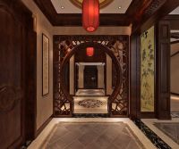 龙湖·香醍溪岸400平中式风格装修案例
