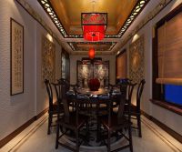 龙湖·香醍溪岸400平中式风格装修案例