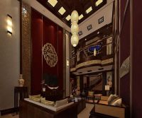 龙湖·香醍溪岸400平中式风格装修案例