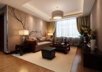 北京华贸城80平新中式