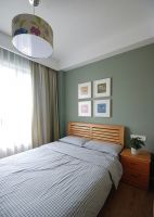 现代简约二居室设计装修效果图片