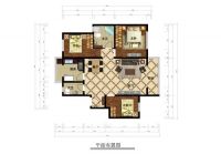 至善家园-美式风格-三居室