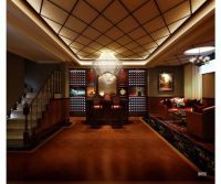 西山壹号院440平新中式风格装修案例