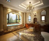 北京湾440平新古典风格装修案例