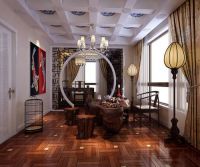 天润福熙大道267平混搭风格装修案例