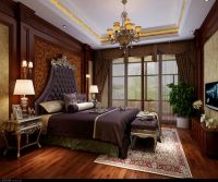 金隅澜湾360平叠拼美式风格装修案例