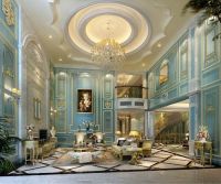 润泽御府436平法式风格装修案例