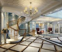 润泽御府436平法式风格装修案例