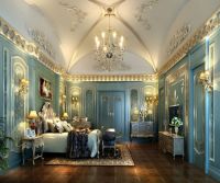 润泽御府436平法式风格装修案例