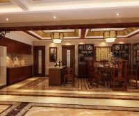 西山壹号院320平中式风格装修案例