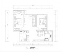 富力新城一两局现代风装修案例