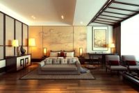 现代简约三居二厅客厅主卧装修效果图