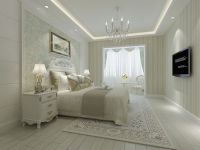 简欧风格—长阳半岛中央城—四居室