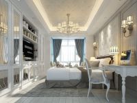 简欧风格—长阳半岛中央城—四居室