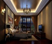 恒大书院337平简欧风格装修案例