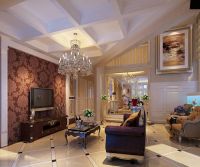 别墅兴涛园360平简欧风格装修案例