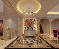 别墅兴涛园360平简欧风格装修案例