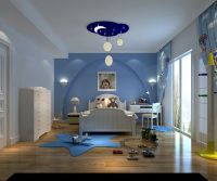 潮白河孔雀英国宫287平地中海风格装修案例