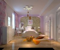 潮白河孔雀英国宫287平地中海风格装修案例