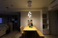 舒适自在的132平北欧梦三居室