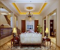 北京御墅519平简欧风格装修案例