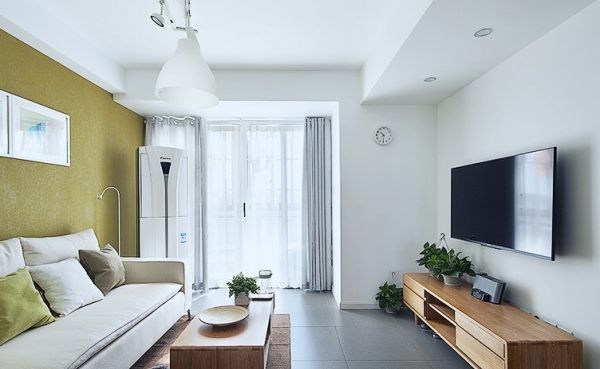 北欧简约风格公寓家居装饰设计效果图