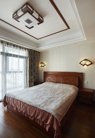 古朴典雅中式卧室装饰
