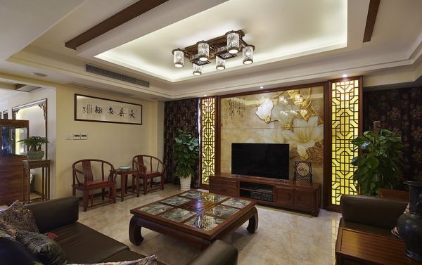 古典中式客厅装饰设计