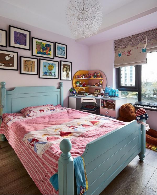 美式简约家居儿童房设计装修效果图