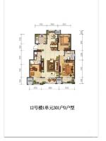 首开香溪郡三居欧美风情