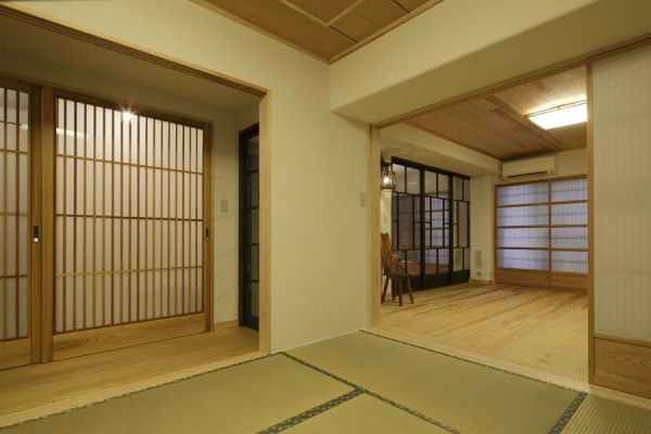 日式装修风格卧室设计欣赏