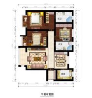 新古典风格—中建·国际港——三居室
