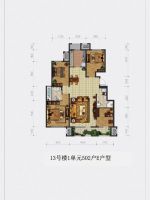 首开香溪郡四居室欧式