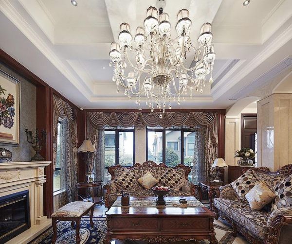 古典奢华欧式家装别墅装饰设计