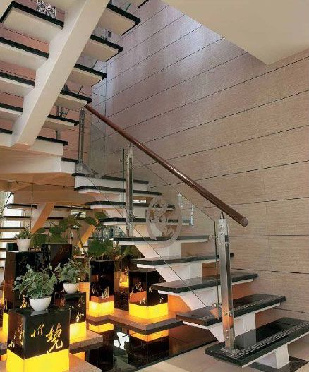 新中式家装楼梯设计案例