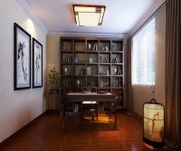 万通天竺新新家园·溪悦府180平中式风格装修
