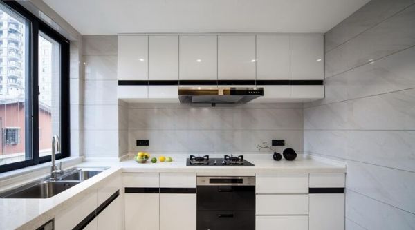 极简风格设计厨房室内装修图片