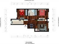 首创·新悦都-欧式风格-两居室